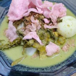 Lontong Sayur Pakis Padang Telur