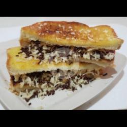 Roti Bakar Coklat Keju / Choco Cheese Bread