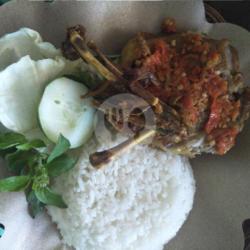 Dada Bebek Penyet Sambal Merah