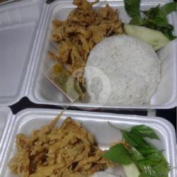 Nasi Jamur Crispy