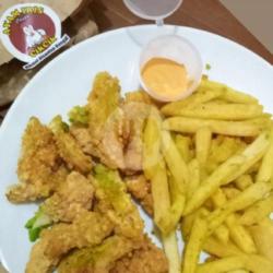 Ayam Iris Mix Kentang Reguler