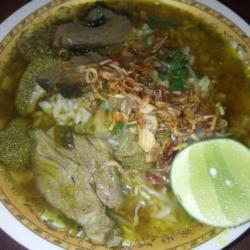 Nasi Soto Babat Campur