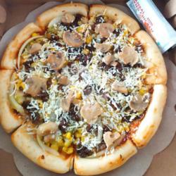 Chicken Mushroom Pizza Size 24-25 (large)