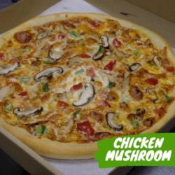 Pizza Chicken Mushroom