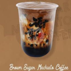 Brown Sugar Machiato Coffee Fresh Milk Boba