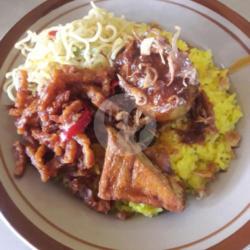 Nasi Kuning Telor Itik / Ayam