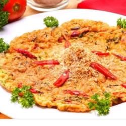 Paket Telor Dadar Sambel Cobek Koll Goreng