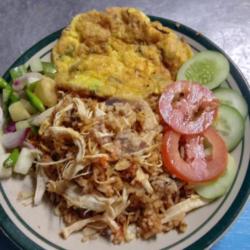 Nasi Goreng  Ayam Telor Pisah Pedes