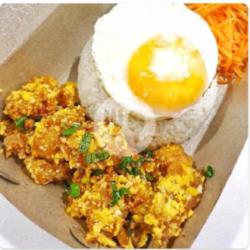 Nasi Dori Salted Egg