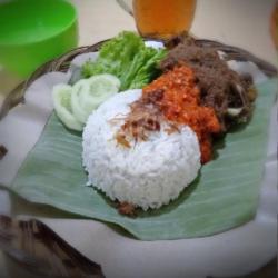 Nasbek (nasi   Bebek Pedas)