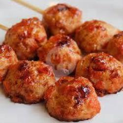 Salmon Ball Bakar Gemoyy Saus Bbq