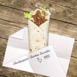 Blackpepper Chicken Burritos