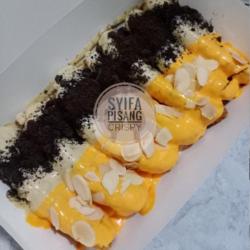 Pisang Crispy Mangga Tiramisu Oreo Almon (isi 7)