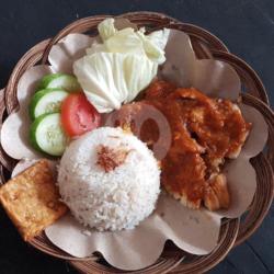 Ayam Penyet   Tanpa Nasi   Sambel Waroeng Cinta