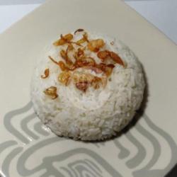 Nasi Uduk Polos ( Kemasan Mika )