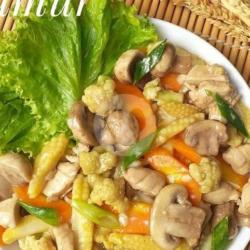 Ayam Cah Jamur