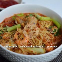 Mie Bihun Rebus Biasa