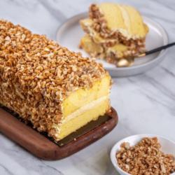 Bolu Panjang Salted Caramel Nougat