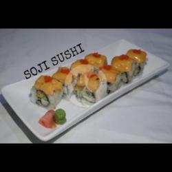 Salmon Volcano Roll