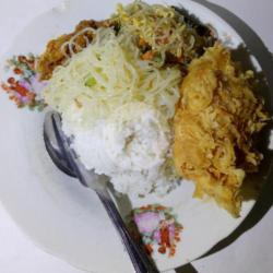 Nasi Campur Tahu Crispy