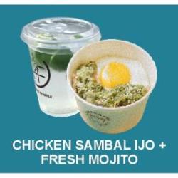 Fresh Mojito   Chicken Sambal Ijo