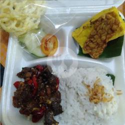 Nasi Gongso Daging Sapi