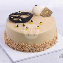 Mocca Caramel Cake Bulat 20cm