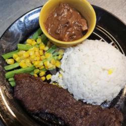 Nasi Beef Steak