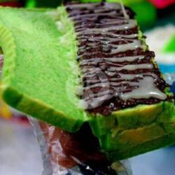 Roti Bakar Pandan Srikaya Susu