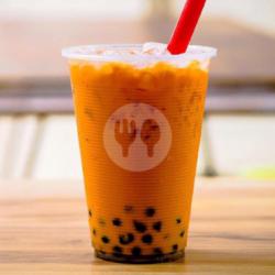 Thai Tea Boba/ Cincau