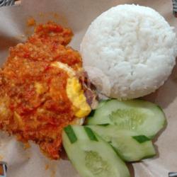 Paket Nasi Telor Ceplok Geprek