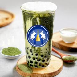 Japanese Matcha Boba Milk