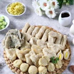 Pempek Palembang Kecil Campur Isi 6 Goreng