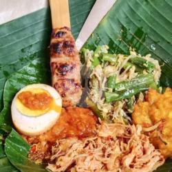 Nasi Bungkus Spesial Sayur Urab