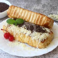 Roti Bakar Coklat   Keju   Susu   Toping Coklat Keju