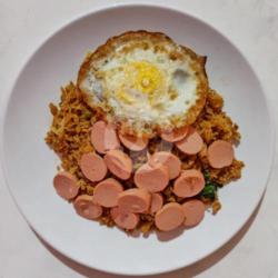 Nasi Goreng Sosis Kanzler Keju