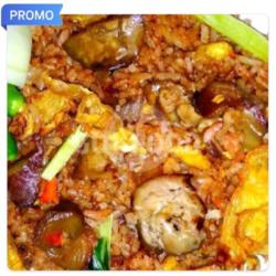 Nasi Goreng Ati Ampelaa   Krupuk Ikan