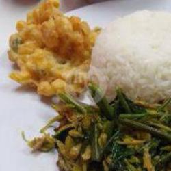 Nasi   Pregedel Jagung