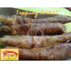 Piscok Banana Chocolate Topping Nanas