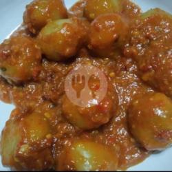 Pentol Bumbu Kacang Level Pedas Sedang