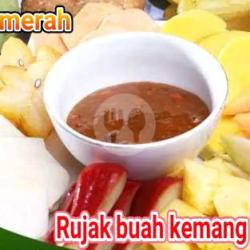 Rujak Buah Petis Merah