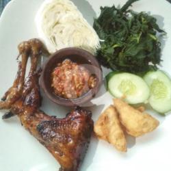 Nasi Ayam Pejantan Bakar Madu/lada