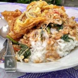 Nasi Pecel Telur Dadar