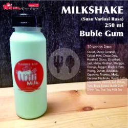 Susu (milkshake) Rasa Buble Gum - 250 Ml