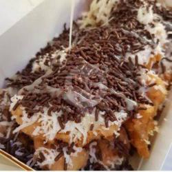 Pisang Crispy Keju Meses