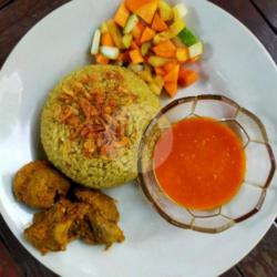 Nasi Kebuli Ati/ampela Goreng