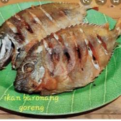 Ikan Baronang Goreng