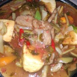 Sapi Cah Tahu Sayur Asin