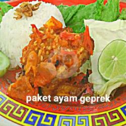 Paket Hemat Ayam Geprek Dada/paha   Tahu/tempe