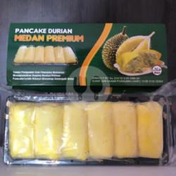 Pancake Durian Medan Premium Isi 6